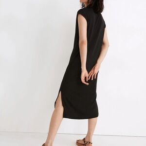 Madewell Black Sleeveless Dress
